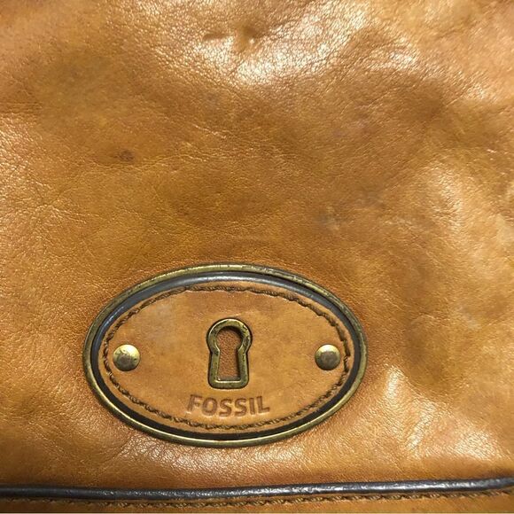 FOSSIL leather purse crossbody bag - Picture 2 of 10
